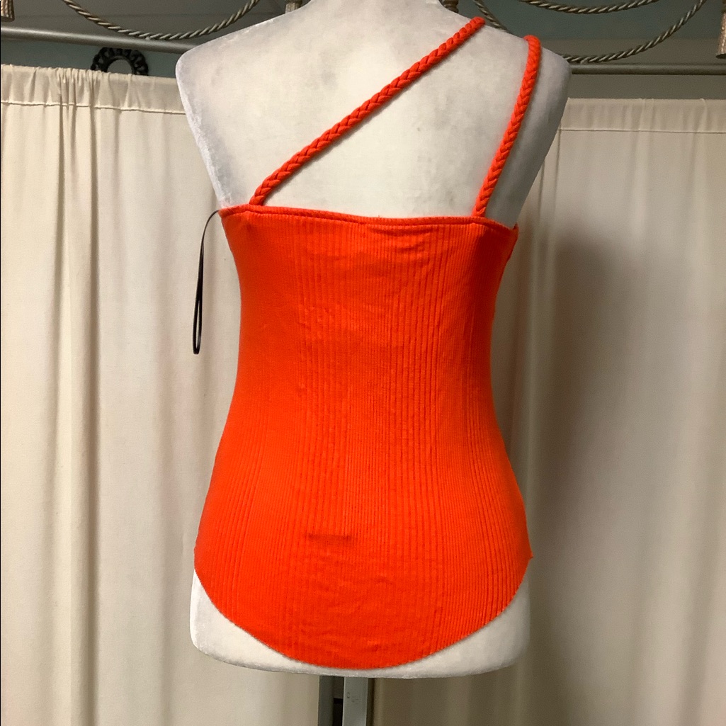 The Range Division Braided One Shoulder Top